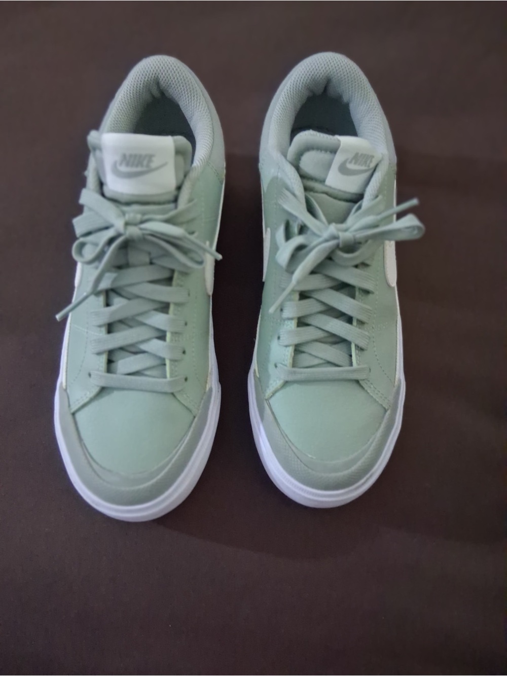 Nike Women’s Low-Top Sneakers in Sage/White